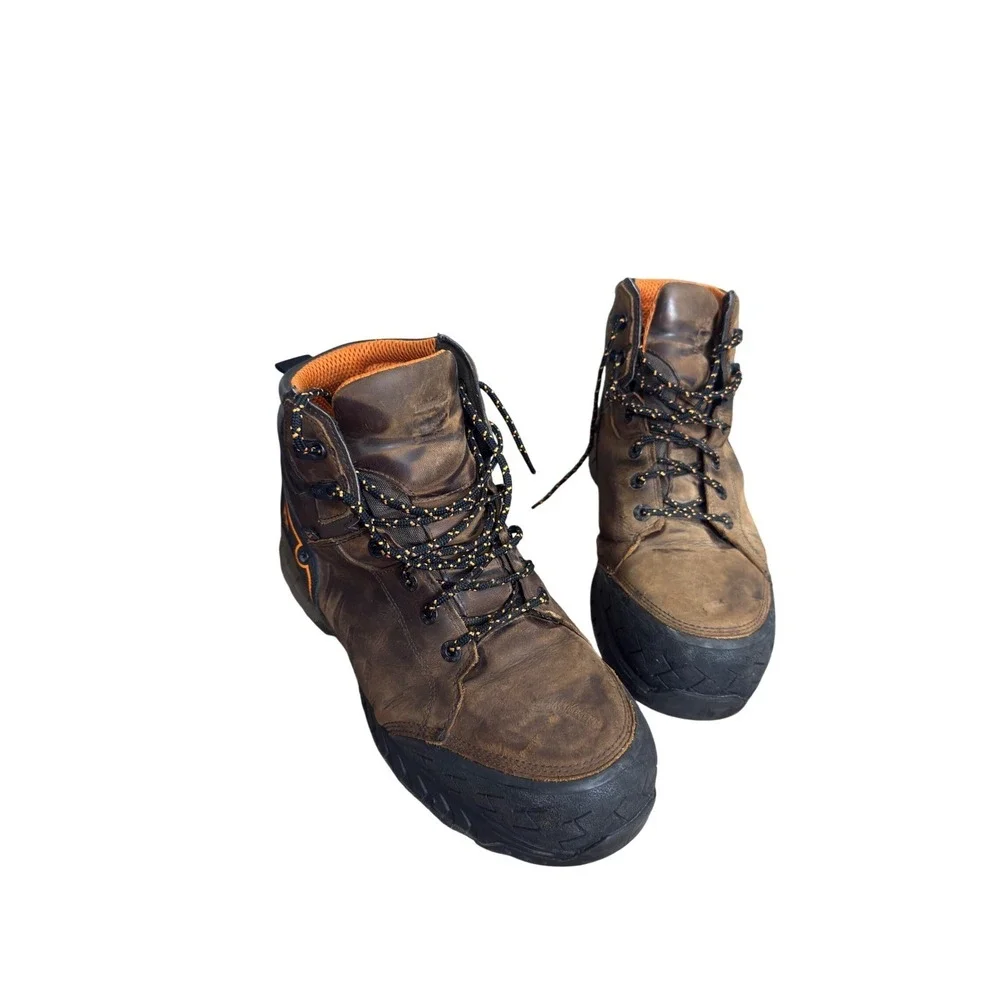 Timberland PRO Reaxion Composite Toe Waterproof Work Boots Brown Mens 12 M A225Q